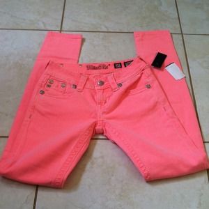 Bundle Miss me skinny pink and black jeans
