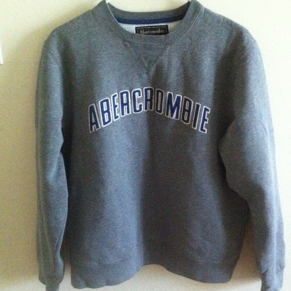 Abercrombie & Fitch Tops - 🚫SOLD🚫SOLD🚫SOLD🚫Abercrombie&Fitch grey sweater