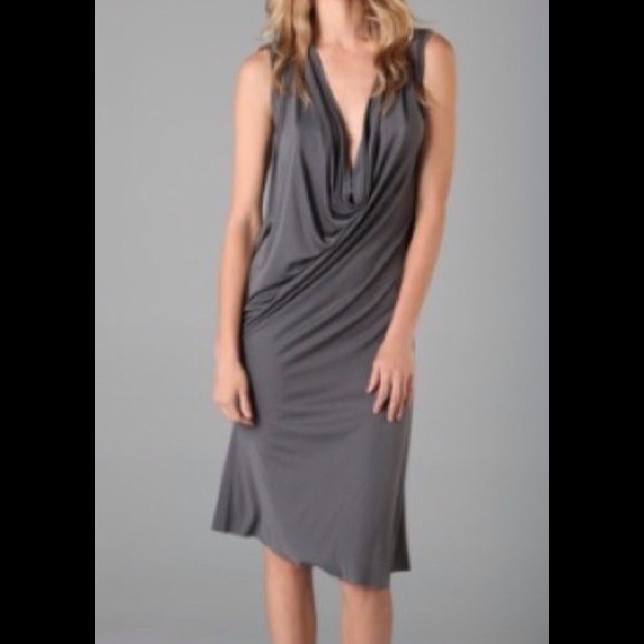 ENZA COSTA BLK COWL DRESS ~ Never worn, SZ S