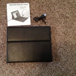 RESERVED - Leather Bluetooth Keyboard Case