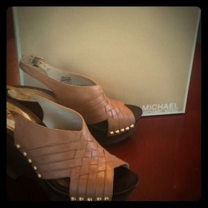 Authentic Michael Kors Platform Sandals.