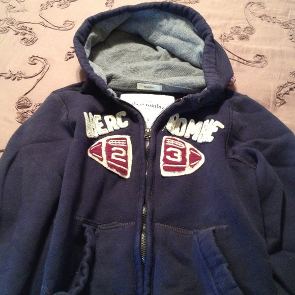 Boys Abercrombie zip up hoodie