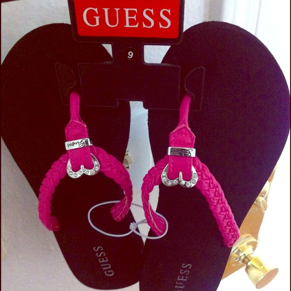 Guess pink Sandals size 9 MAKE OFFER