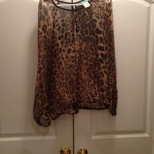 Guess Marciano Cheetah Top