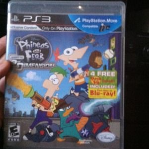 Play station 3 phineas & ferb