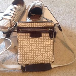 SOLD!   Bundle Coach Messenger Bag/Shoes