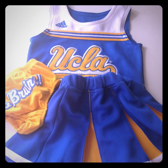 ⬇3t Ucla cheerleading outfit for little girls
