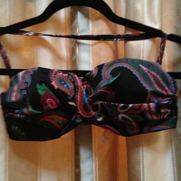 Bandeau bathing suit top