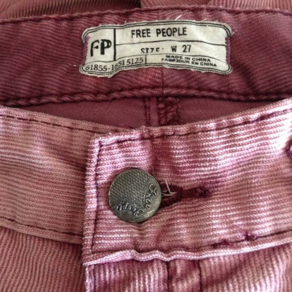 🌴Free People skinny cords. - Picture 3 of 3