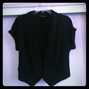 Short sleeve cardigan