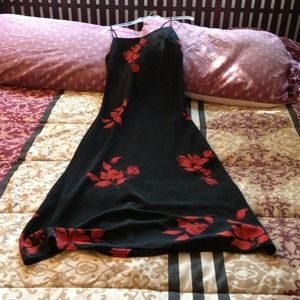 Black Rose Maxi dress