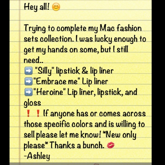 MAC Fashion Sets💄💋