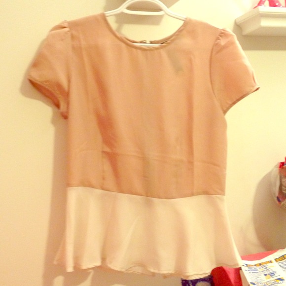 NEVER WORN!!!! Peplum top!