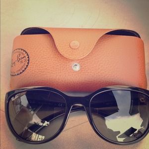 Authentic Ray Ban sunglasses  all black