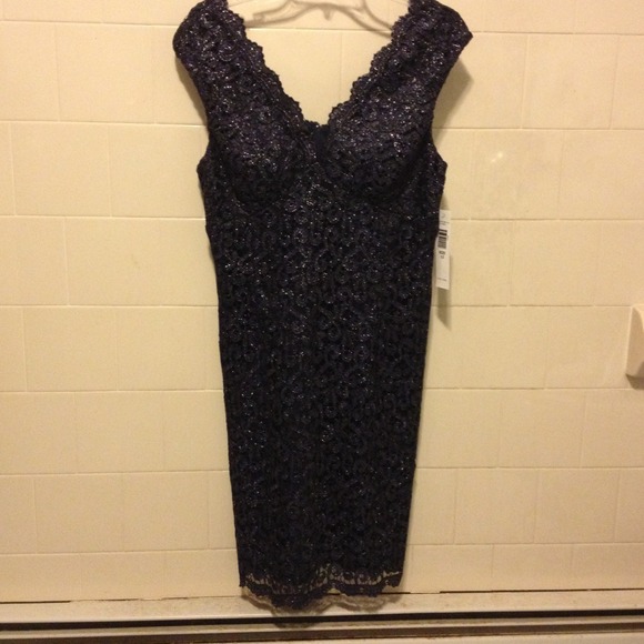 SOLD OFFLINE GORGEOUS MARIANA MIDNIGHT BLUE  DRESS