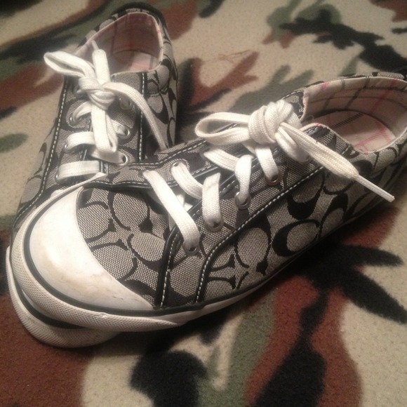 Black Coach Sneakers!!!