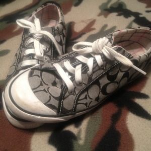 Black Coach Sneakers!!!