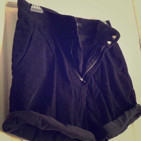 Forever 21 Curduroy High Waist Shorts - Picture 1 of 4