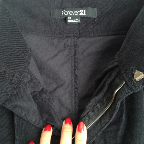 Forever 21 Curduroy High Waist Shorts - Picture 2 of 4