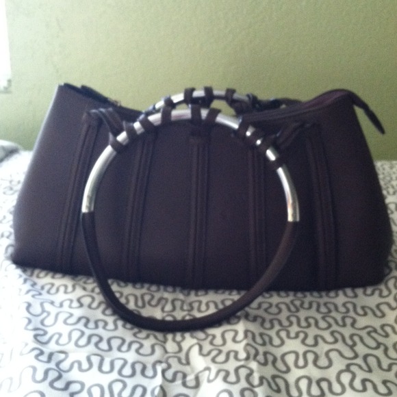Brown handbag