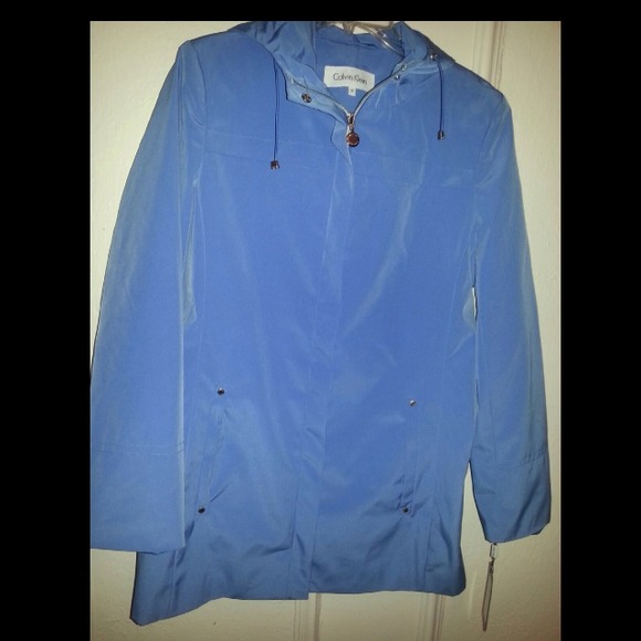 Blue Calvin Klein jacket