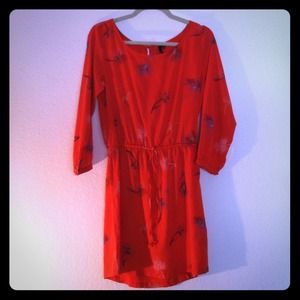 💢TRADE BUNDLE💢Cute Orange Sundress+Turquoise Top