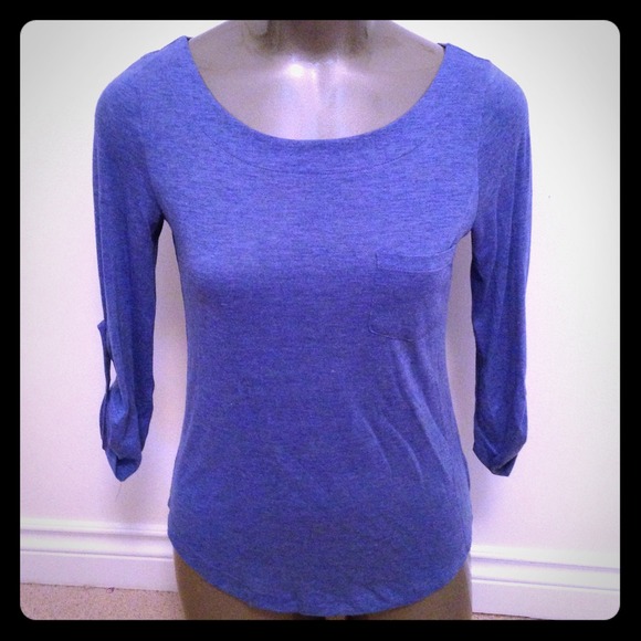 Sold in Bundle🚫Blue Jersey Cotton Top