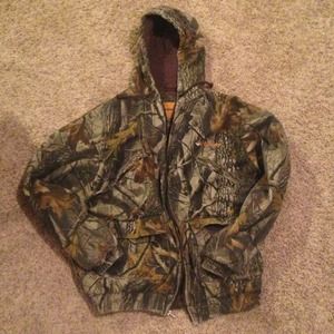 Camouflage men's jacket