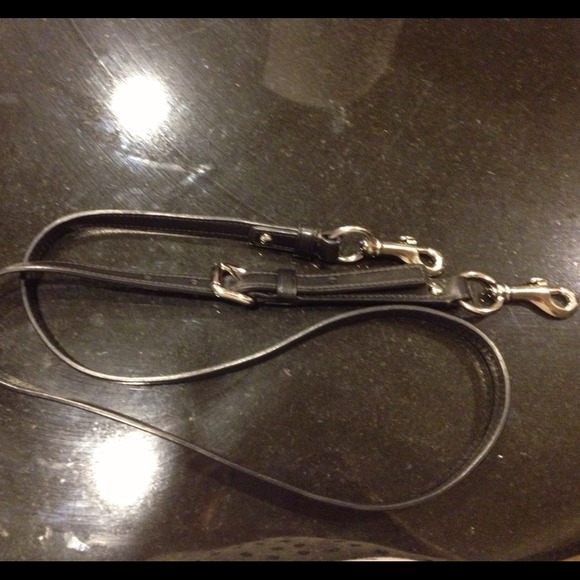 Black cross- body strap