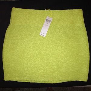 Neon Bcbgmazaria skirt. NWT