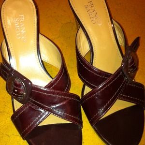 Franco Sarto brown sandals
