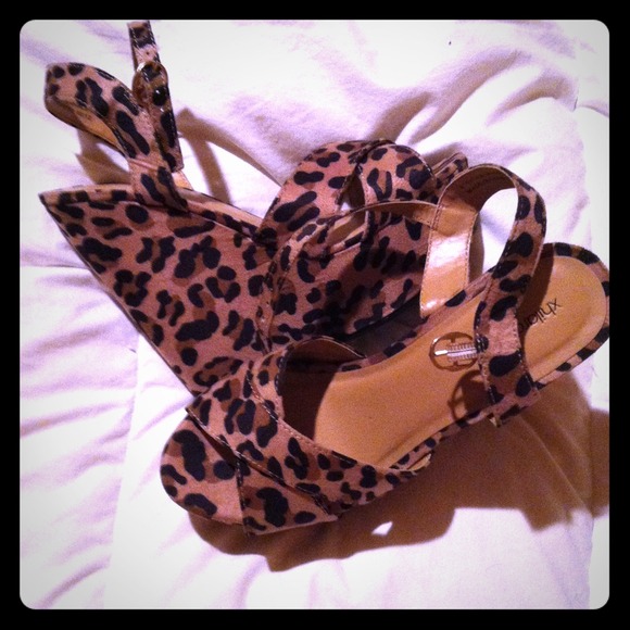 Leopard Print Heels