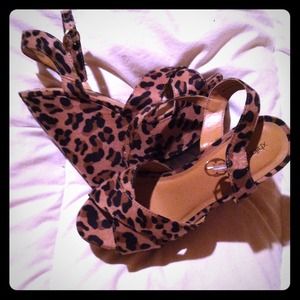 Leopard Print Heels