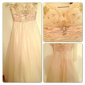 Champagne Prom Dress!