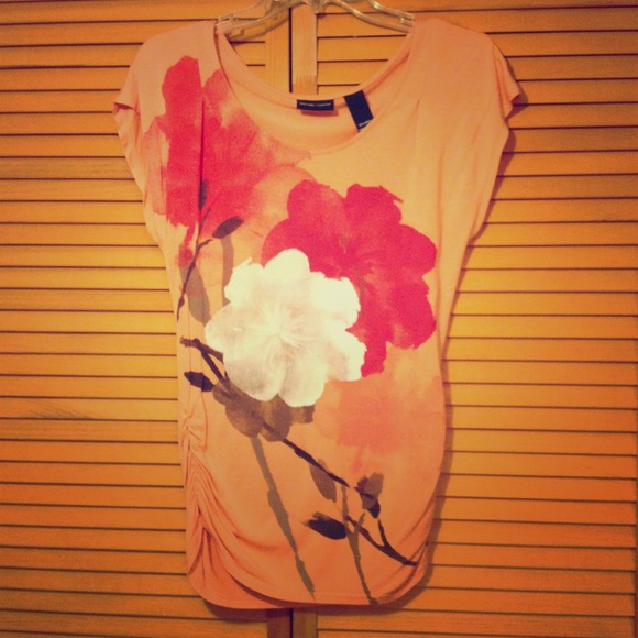 Cute floral tee