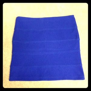 ⛔TRADED⛔ Royal blue pencil/mini skirt