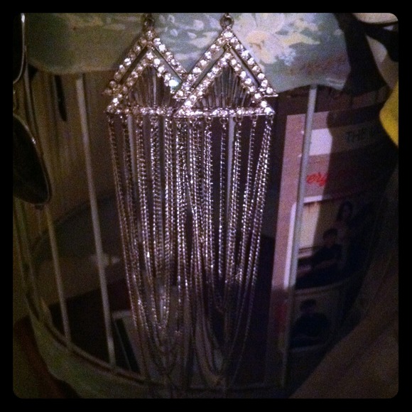Rocker glam earrings