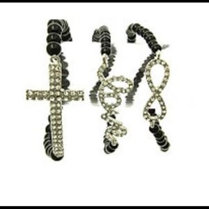 Crystal Stretch Jewelry for 2 sets 36