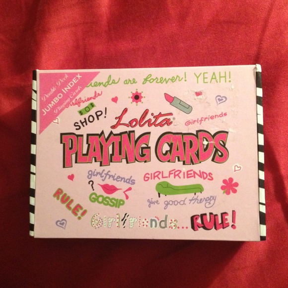 💟FREE WITH PURCHASE💟Girly Playing Cards