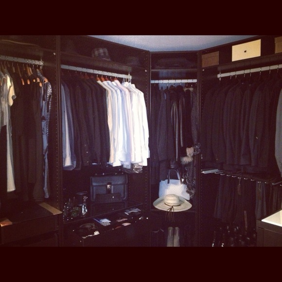 Just sharing my n hubbys closet