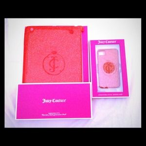 Juicy Couture gel iPad & iPhone case