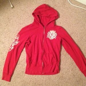 💟FINAL REDUCTION💟Cute Red Zip Hoodie
