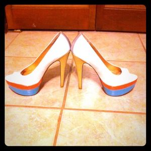 Charlotte Russe white heels