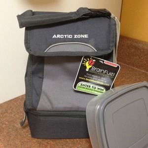 BUNDLE Lunchbox and tan dress