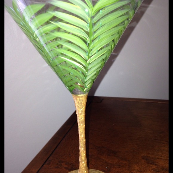 Hand Painted Martini set