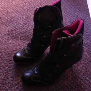 Dollhouse sneaker high heels