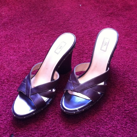 Anne Klein wedge sandals