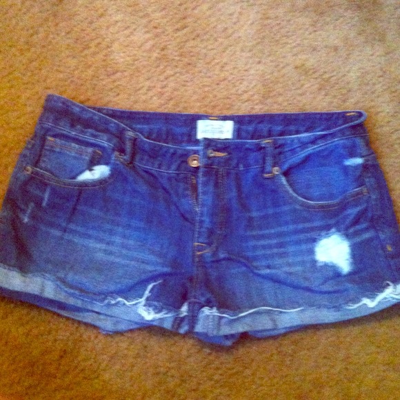 Aeropostale jean shorts ✨sold✨