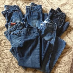 6 Express jeans size 0short 25$ for all