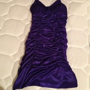 Purple dress